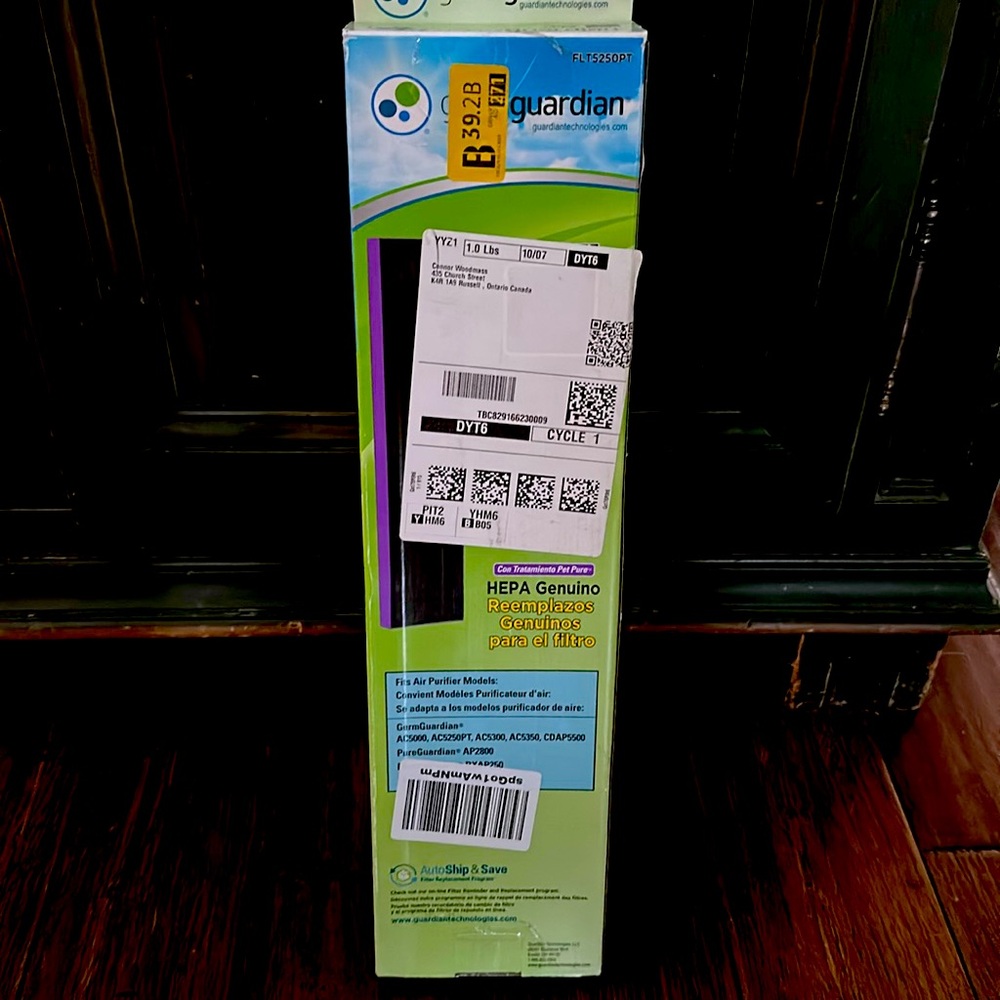 Germ Guardian HEPA filter 5250PT